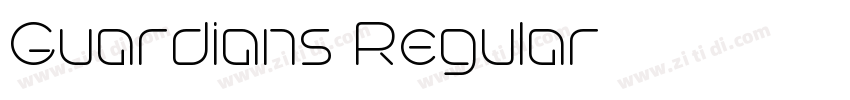Guardians Regular字体转换 Guardians Regular字体转换